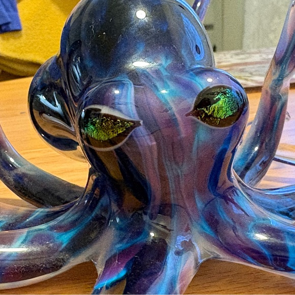 Hopko Glass Octopus Sculpture- perfect condition - Picture 3 of 13